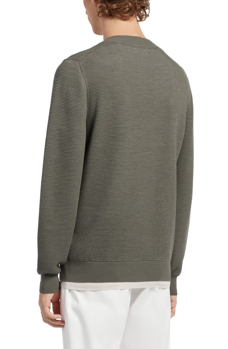ZEGNA High Performance<sup>™</sup> Wool Crewneck Sweater, Alternate, color, 