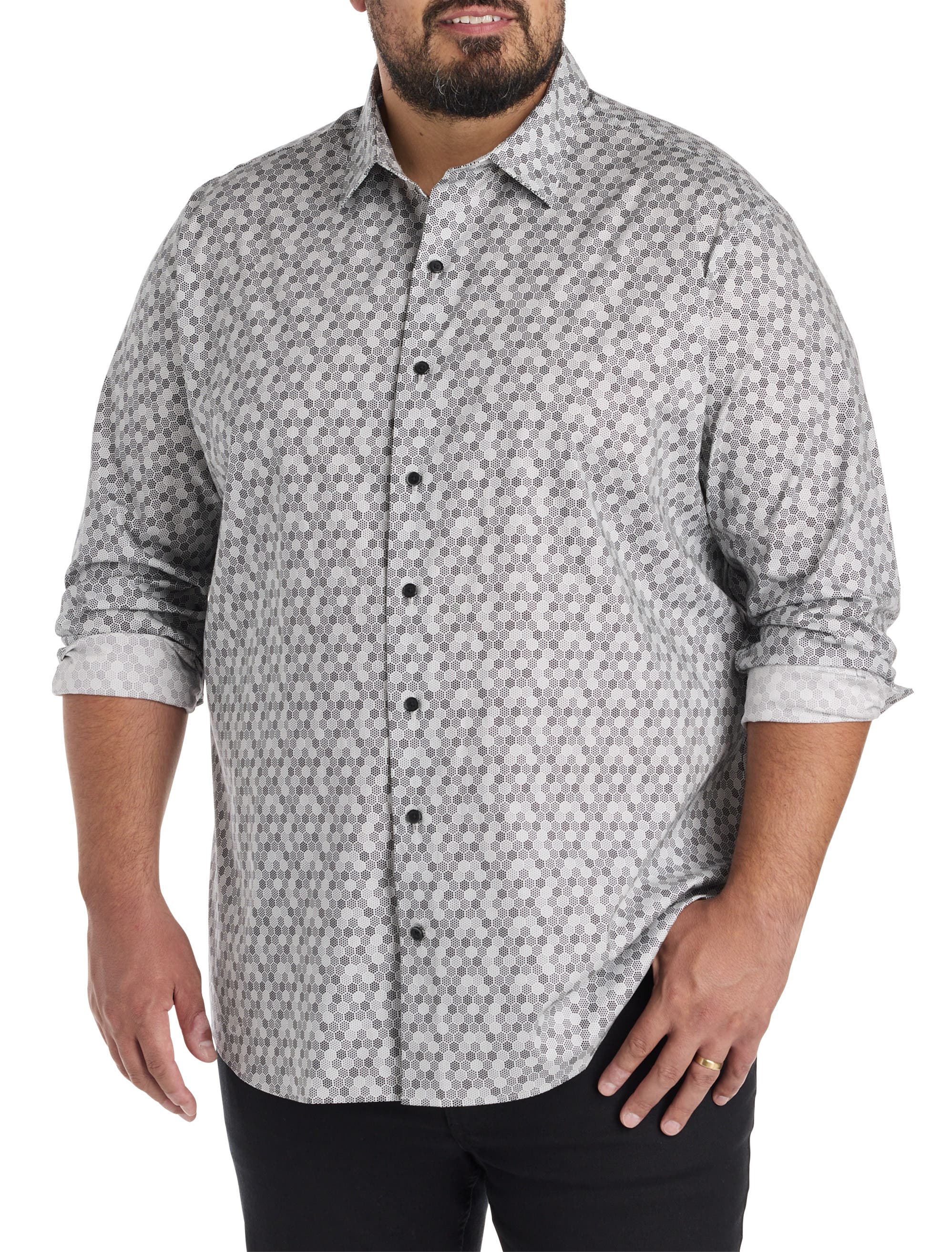 selected GREY BLACK