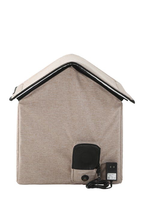 "Hush Puppy" Electronic Heating and Cooling Smart Collapsible Pet House - Small