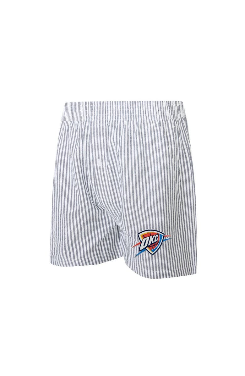 CONCEPTS SPORT Women's Concepts Sport  Navy/White Oklahoma City Thunder Copeland T-Shirt & Shorts Sleep Set, Alternate, color, Navy