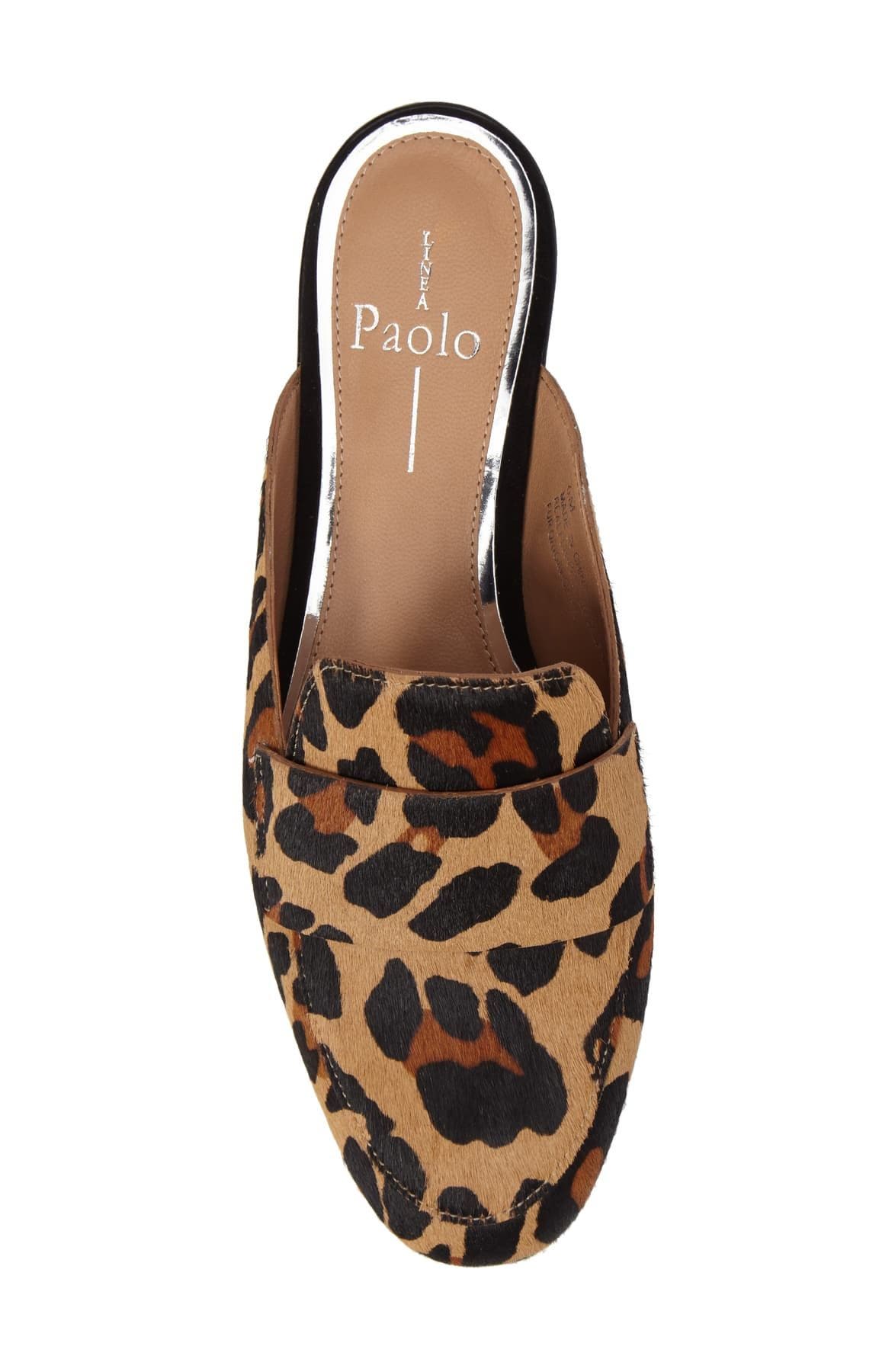Annie Loafer Mule, Alternate, color, COGNAC/ BLACK