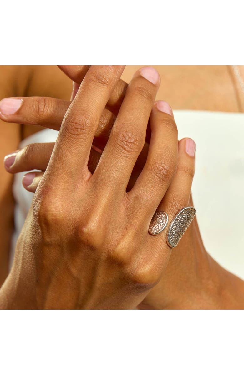 Lucy Quartermaine Open Hula Ring, Alternate, color, Sterling Silver