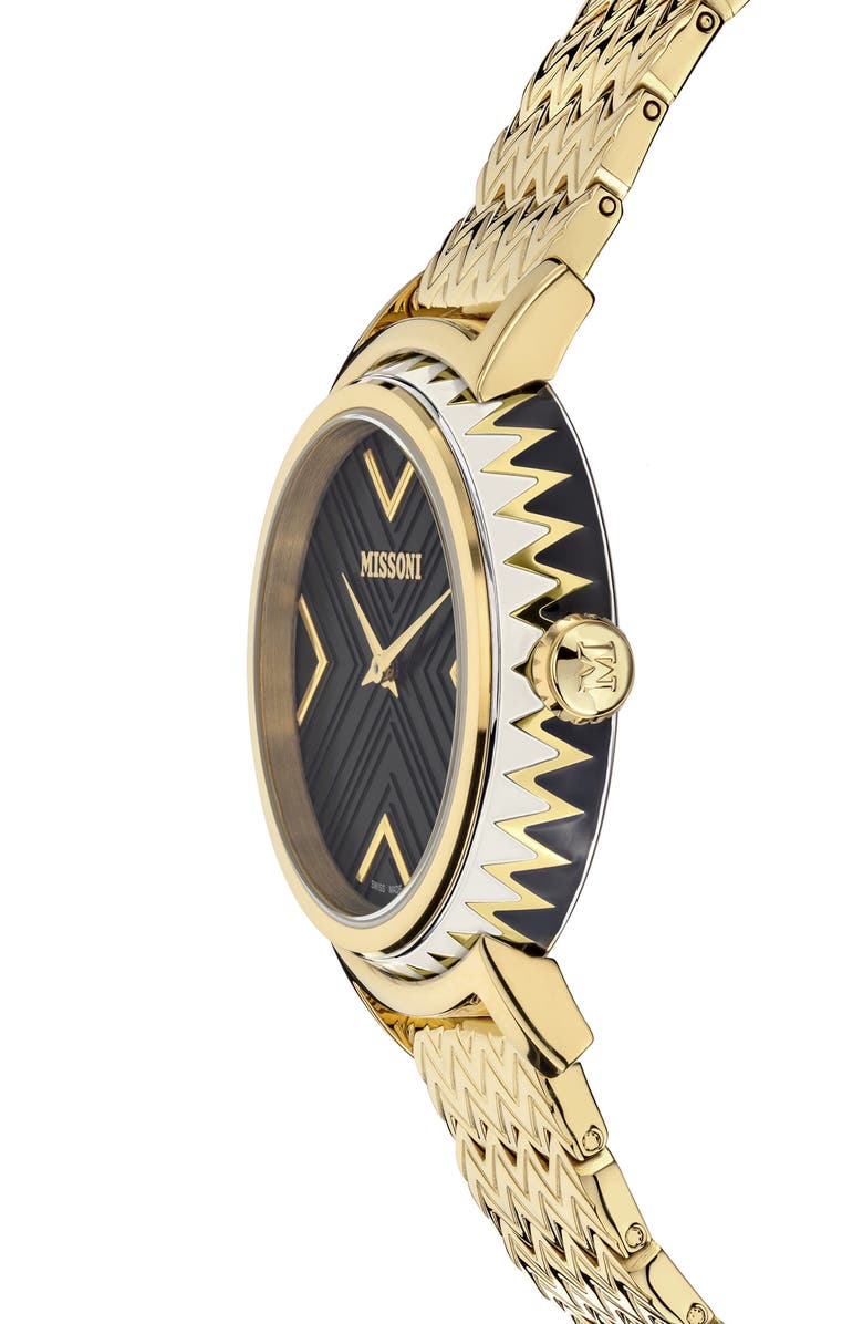 Missoni Chevron Joy Bracelet Watch, 37mm, Alternate, color,