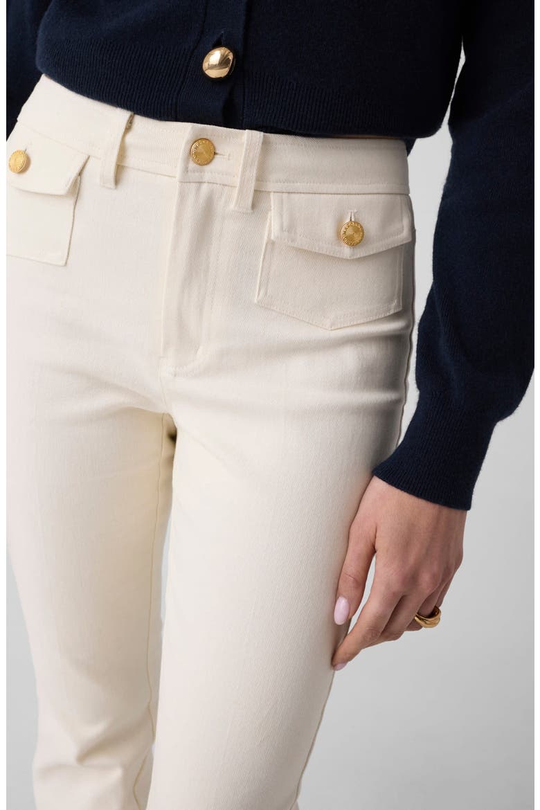 Alba Slim Flare Pants, Alternate, color, G049-OPEN