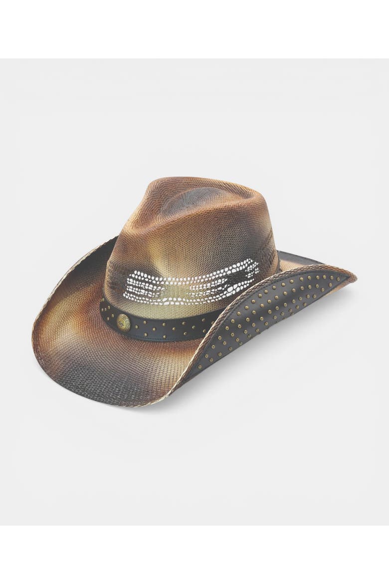 Festival Straw Drifter, Main, color, BROWN