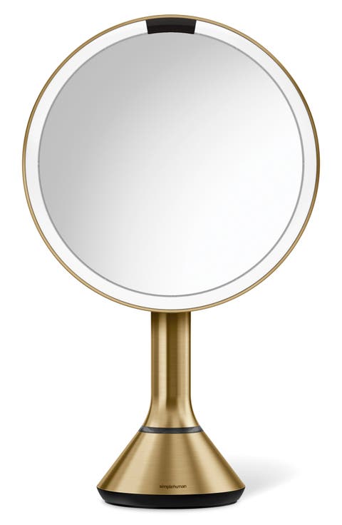 8-Inch Sensor Rechargeable Tabletop Mirror