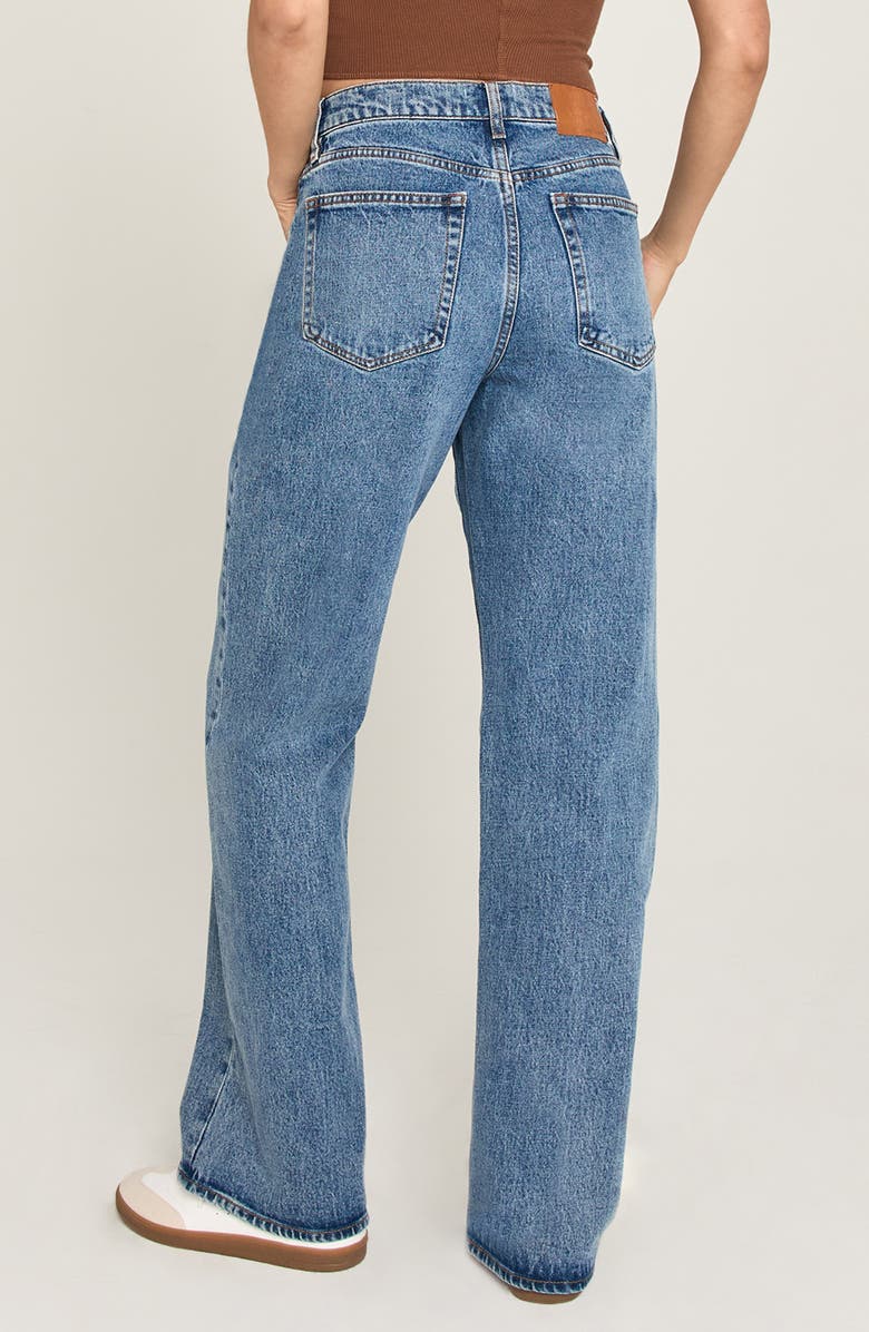 Unpublished Jolene High Waist Flare Jeans, Alternate, color, Light Blue