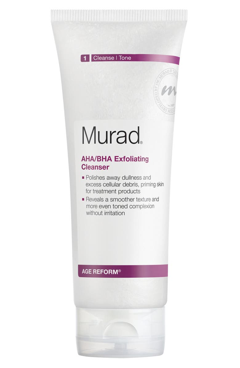 Murad<sup>®</sup> AHA/BHA Exfoliating Cleanser, Alternate, color, 