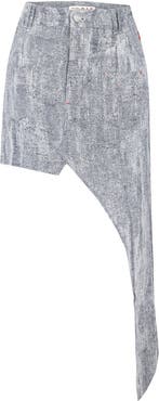 PCFG Cotton Free Heaven Cut Out Denim Skirt