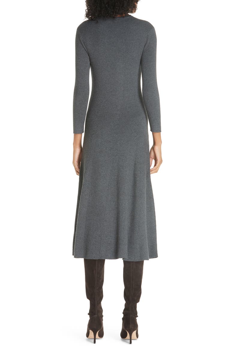 Midi Sweater Dress, Alternate, color, BARCLAY HEATHER