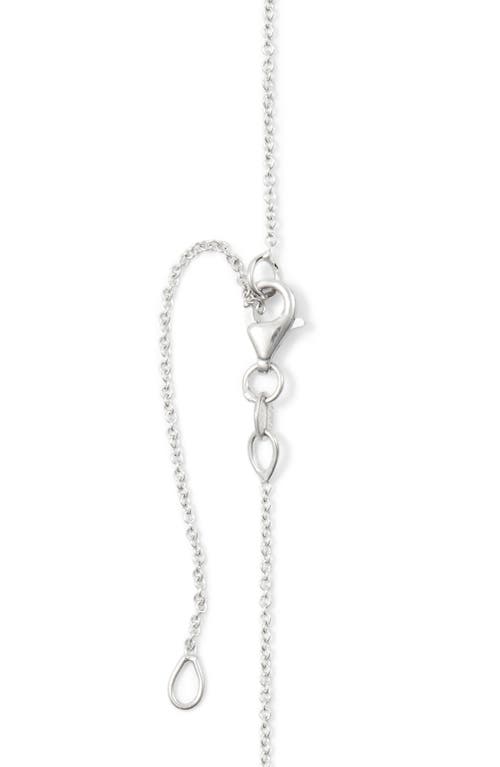 Bony Levy 18k Gold Pavé Diamond Initial Pendant Necklace In 18k White Gold - X
