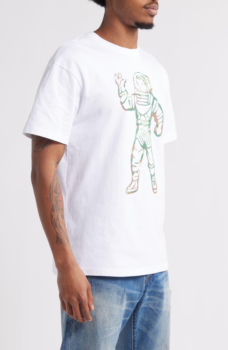Billionaire Boys Club Astro Camouflage Graphic T-Shirt, Alternate, color, White