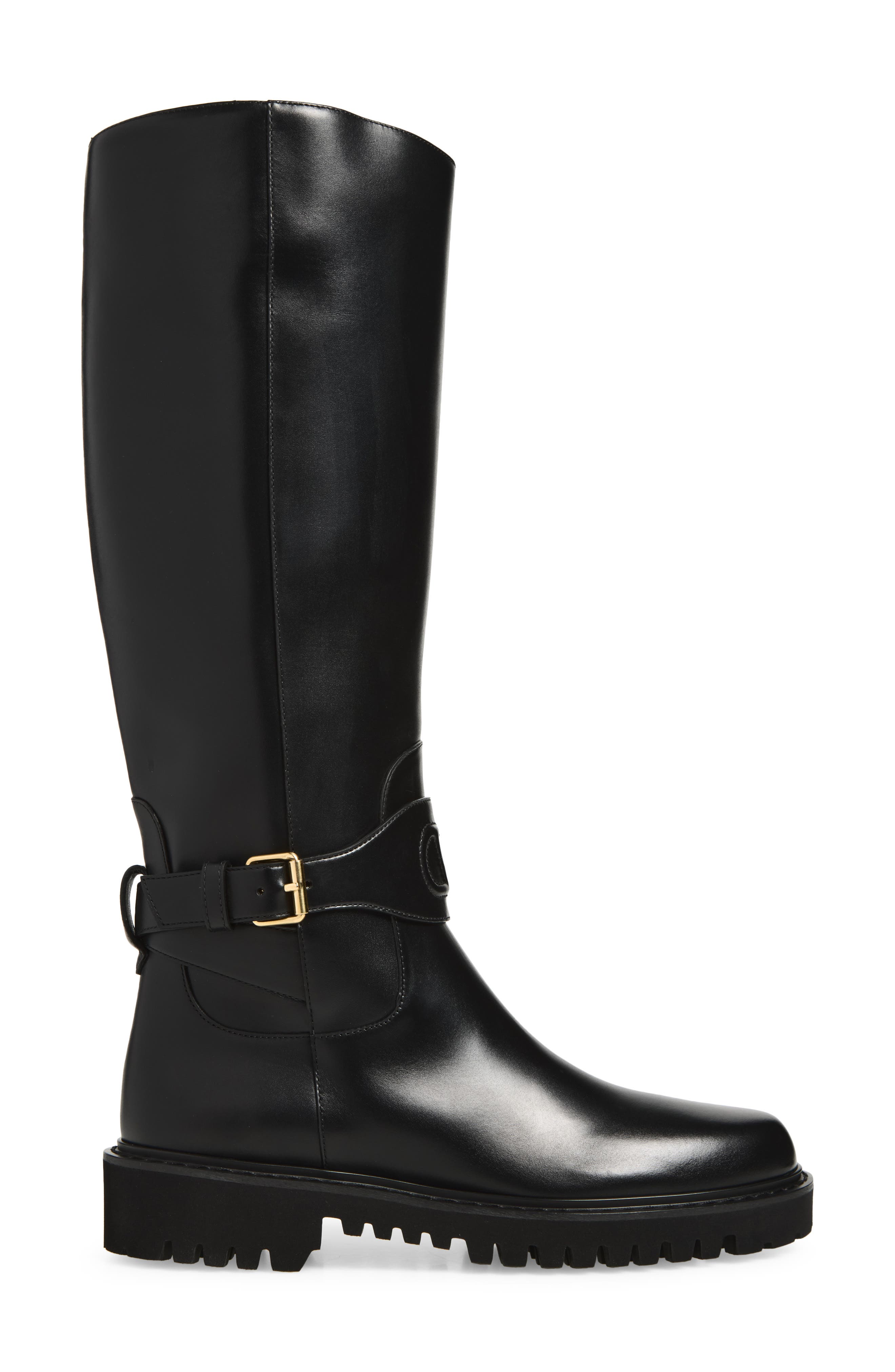 VLogo Signature Boot, Alternate, color, BLACK