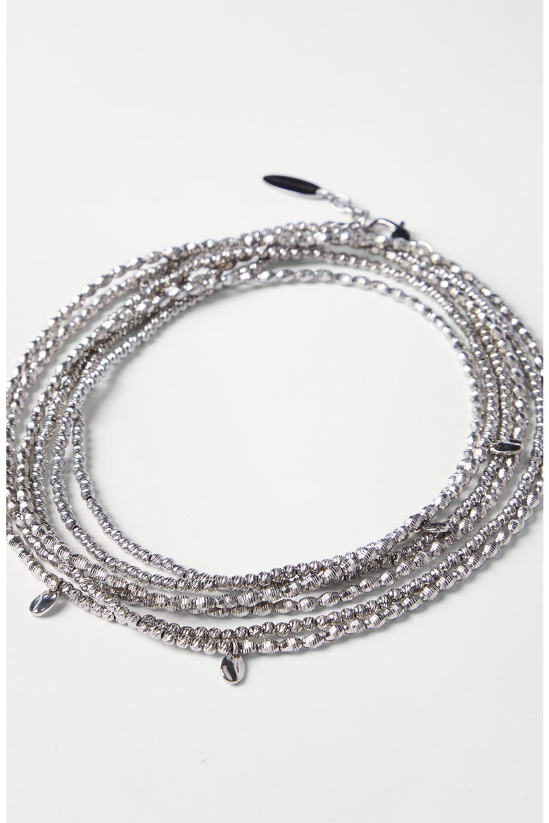 Hematite and Sterling Silver bracelet, Alternate, color, Silver