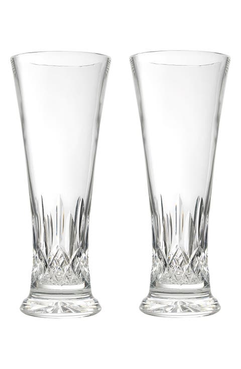 
Lismore
 Lead Crystal Pilsner Glasses (Set of 2)