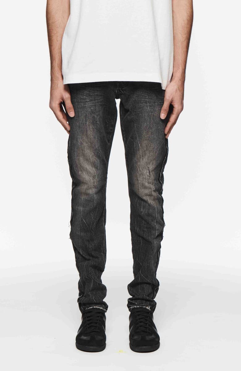 PURPLE BRAND Shadow Seam Skinny Jeans, Main, color, 