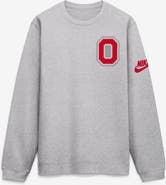 Nike Men's Nike Heather Gray Ohio State Buckeyes Legacy Sweatshirt