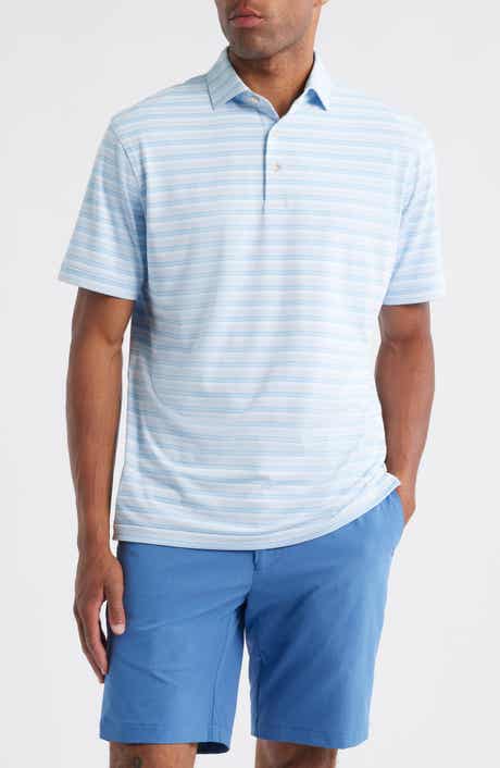 Peter Millar Atrium Stripe Performance Jersey Polo