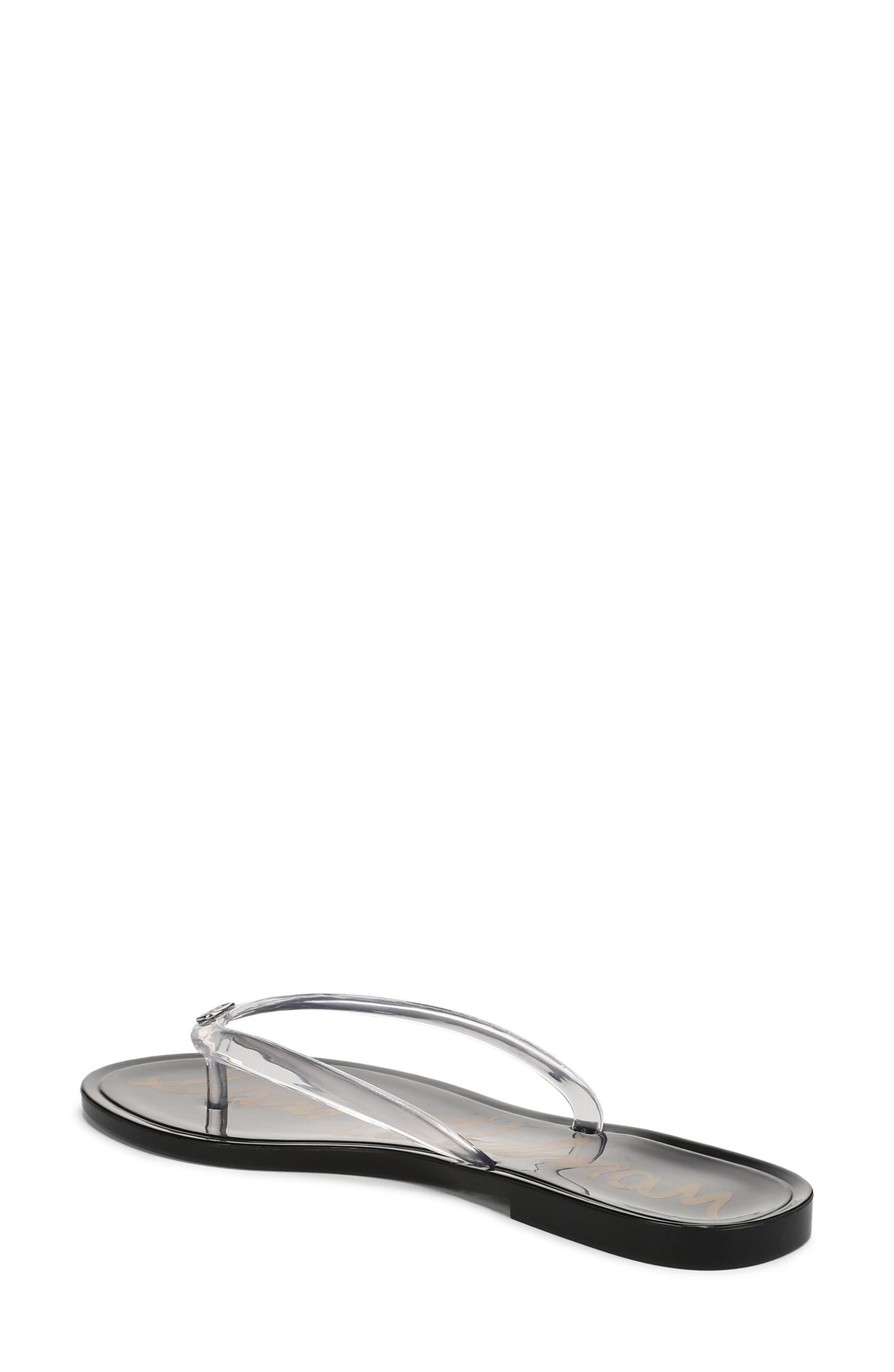 Sam Edelman Dean Flip Flop, Alternate, color, Clear
