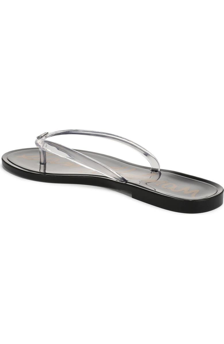Sam Edelman Dean Flip Flop, Alternate, color, Clear