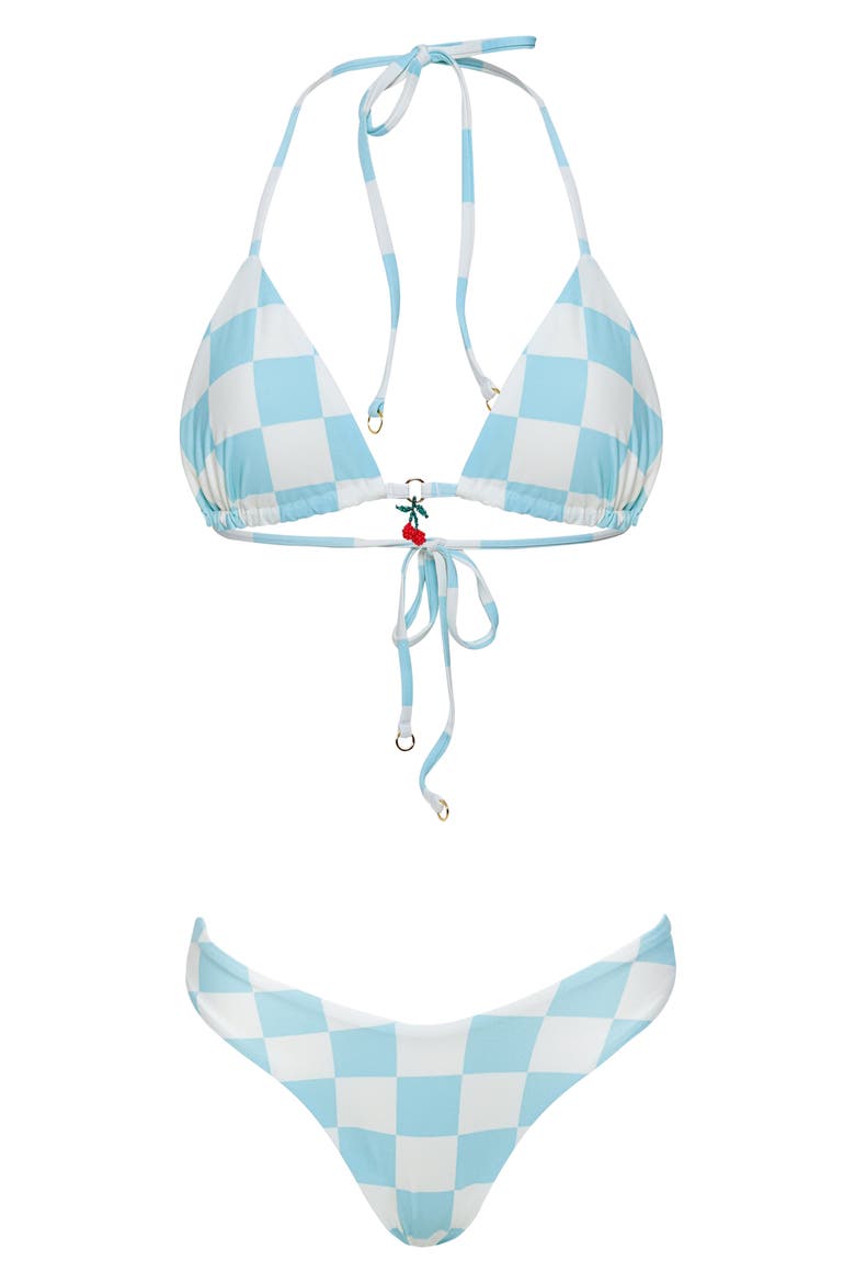 Royal Game Balmy Reversible Bikini Top, Alternate, color, LIGHT PASTEL BLUE