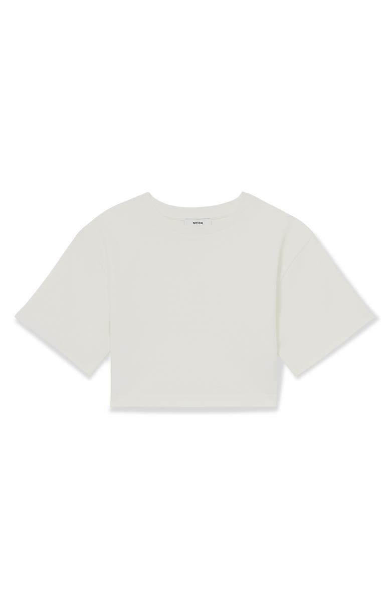 Reiss Kids' Alex Boxy T-Shirt, Main, color, Ivory