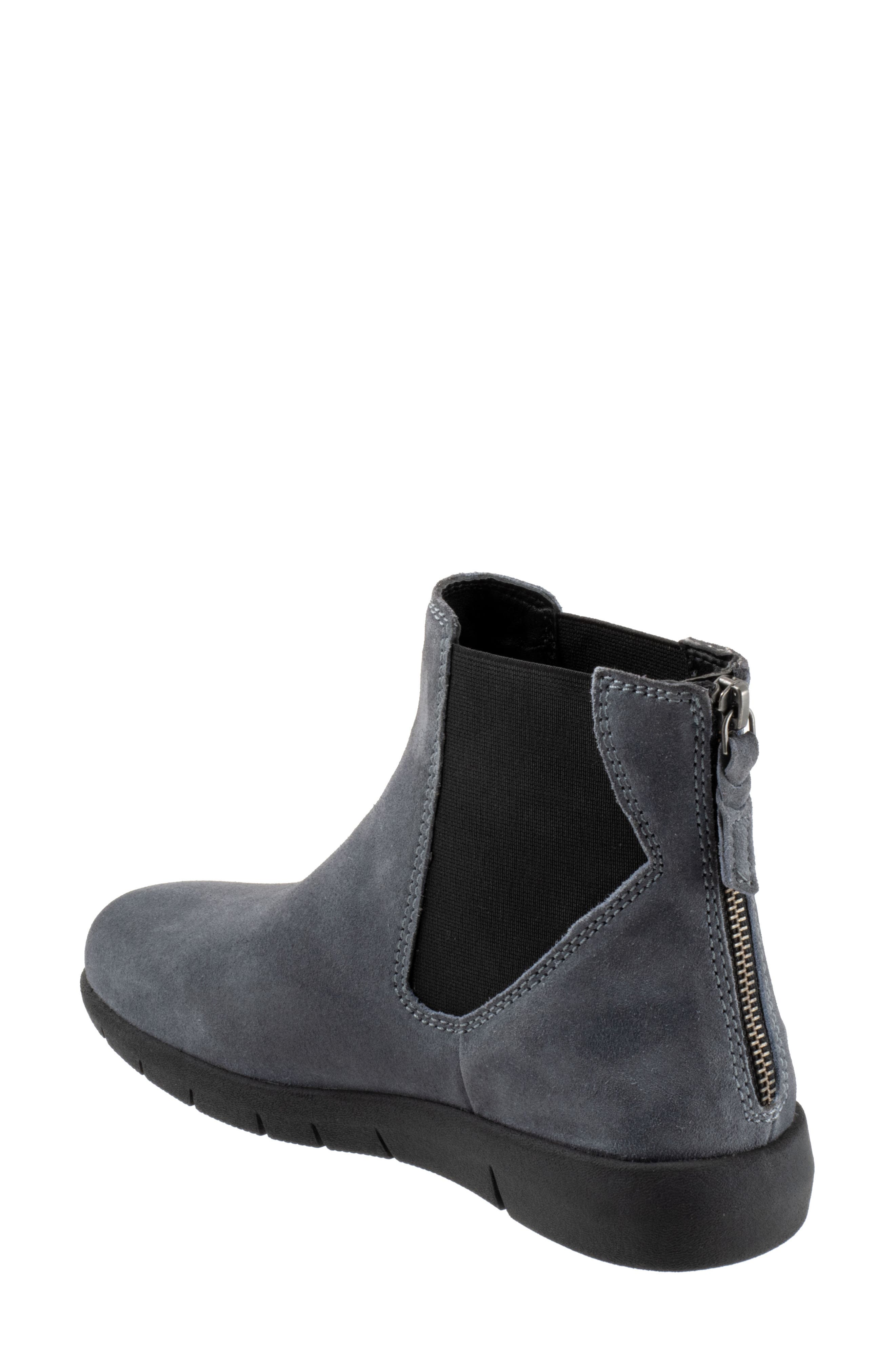 Albany Chelsea Boot, Alternate, color, SMOKE SUED