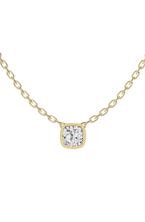 Jennifer Fisher 18K Gold Cushion Lab Created Diamond Pendant Necklace in D1.50Ct - 18K Yellow Gold  product