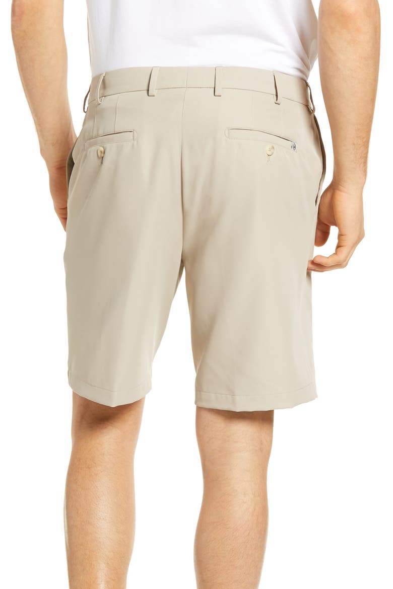 Salem 9-Inch High Drape Performance Shorts, Alternate, color, KHAKI