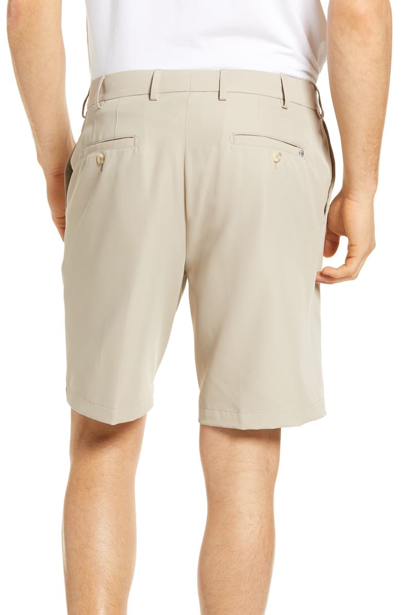 Peter Millar Salem 9-Inch High Drape Performance Shorts, Alternate, color, Khaki