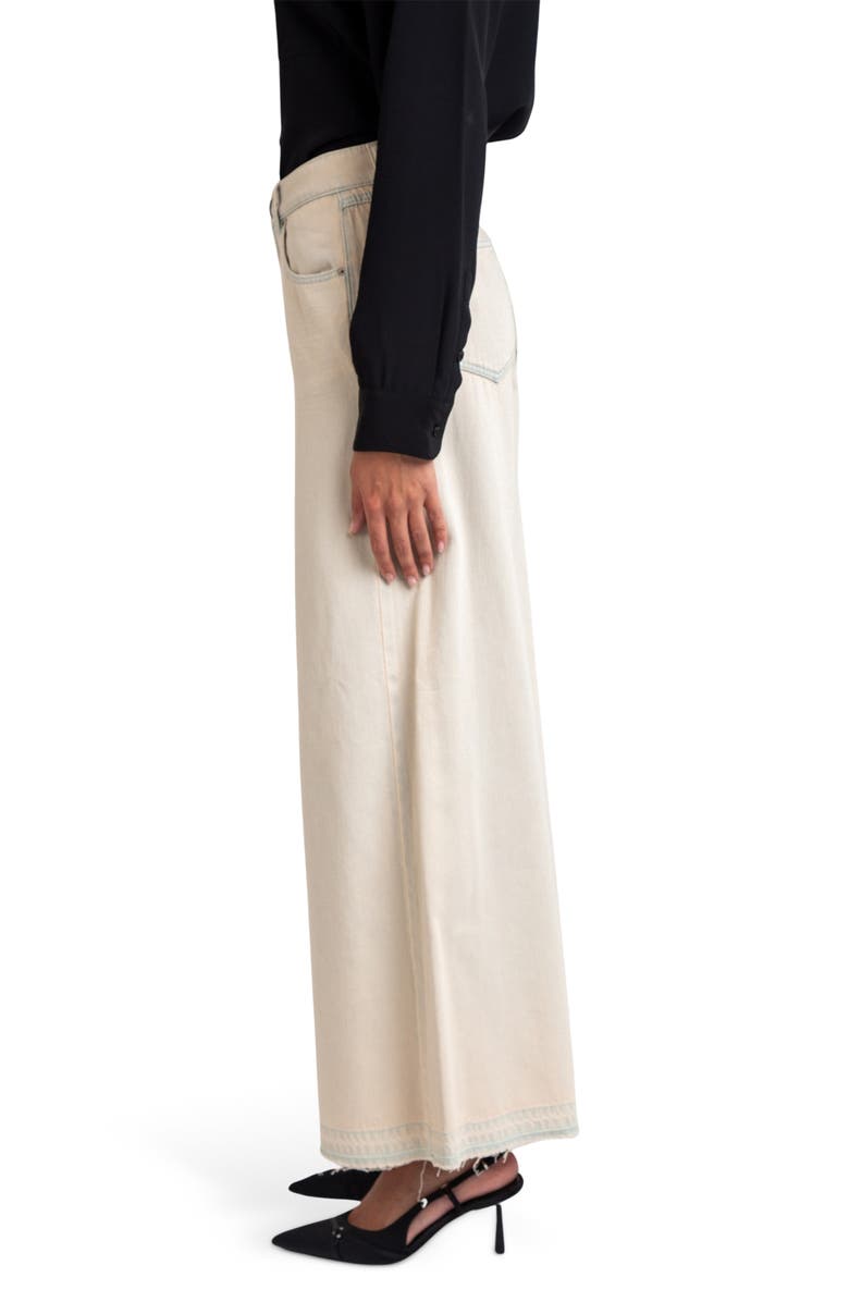 I Love Who I Am Tinted Overflow Wide Leg Jeans, Alternate, color, Blue/ Ivory Enzyme