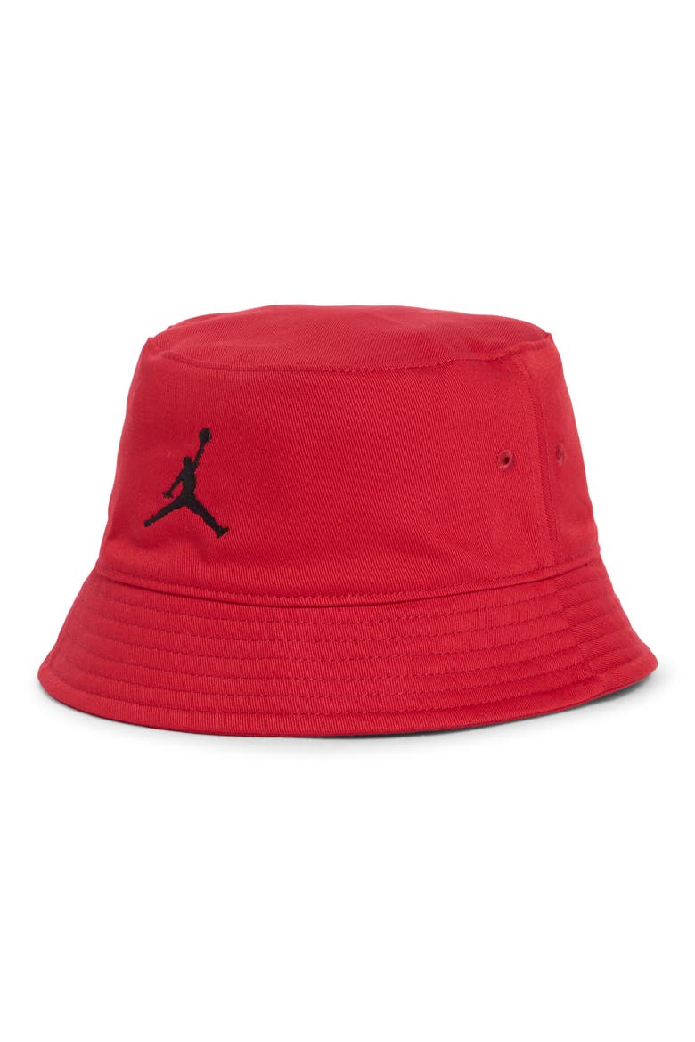 Kids' Logo Bucket Hat, Main, color, GYM RED
