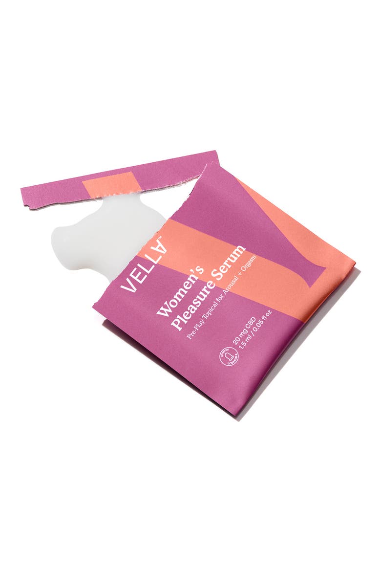 Women's Pleasure Serum 5-Pack Sachet with CBD, Alternate, color, NO COLOR