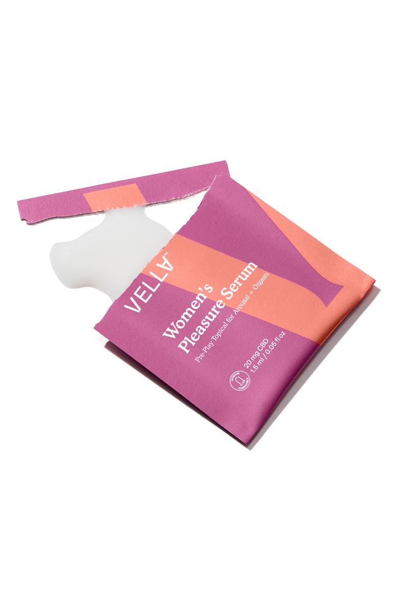 VELLA Women's Pleasure Serum 5-Pack Sachet with CBD, Alternate, color,