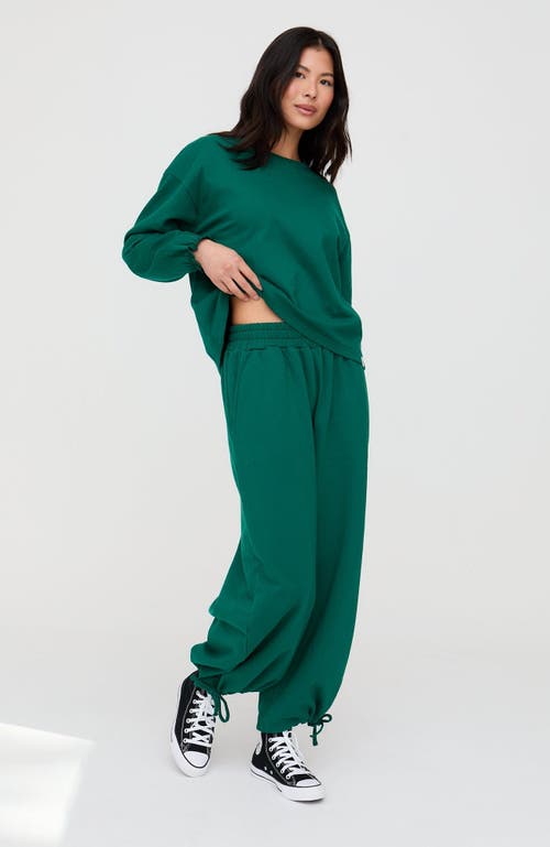 Turtledove London Organic Cotton Kit Trouser In Green