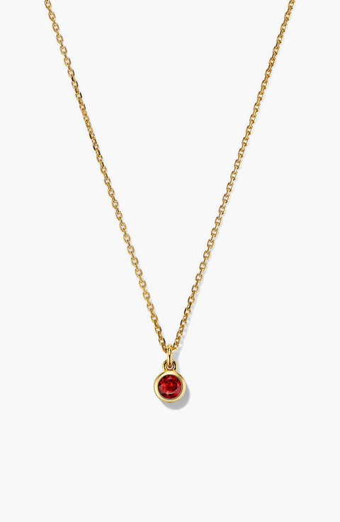 Sia Birthstone Pendant Necklace