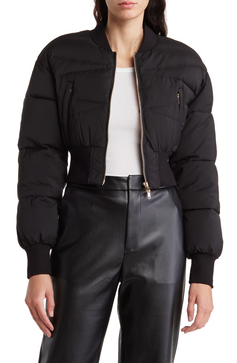 Elodie Quilted Bomber Jacket, Main, color, 