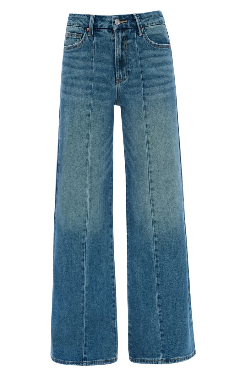 Bayeas Aria High Waist Wide Leg Jeans, Alternate, color, 