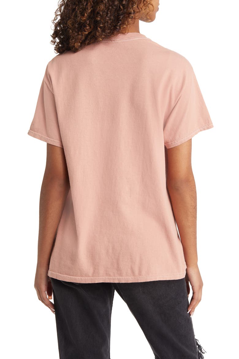 Women's Longhorn Cotton Graphic Tee, Alternate, color, CAFE CREME