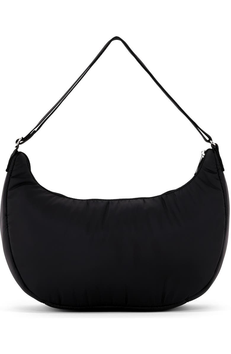 LeSportsac Crescent Crossbody Convertible Shoulder Bag, Alternate, color, Ultra Black