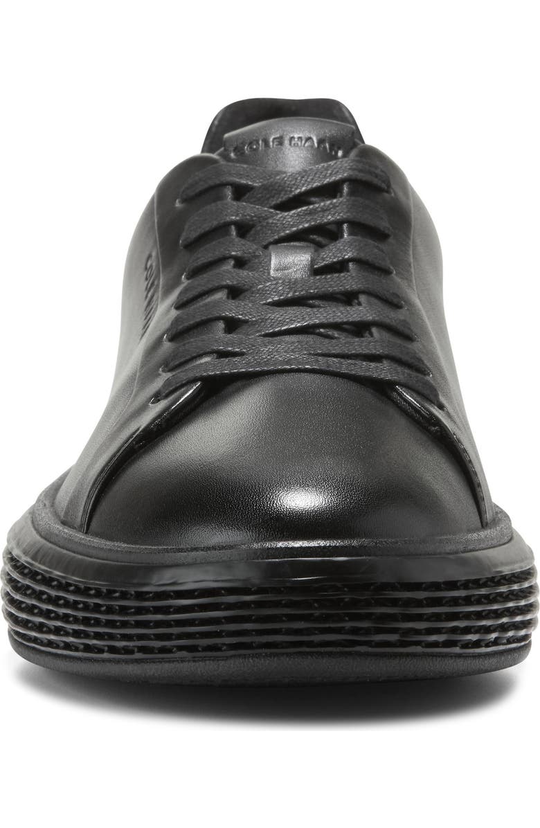 Cole Haan GrandPro Court SkyWeave Sneaker, Alternate, color, Black / Black