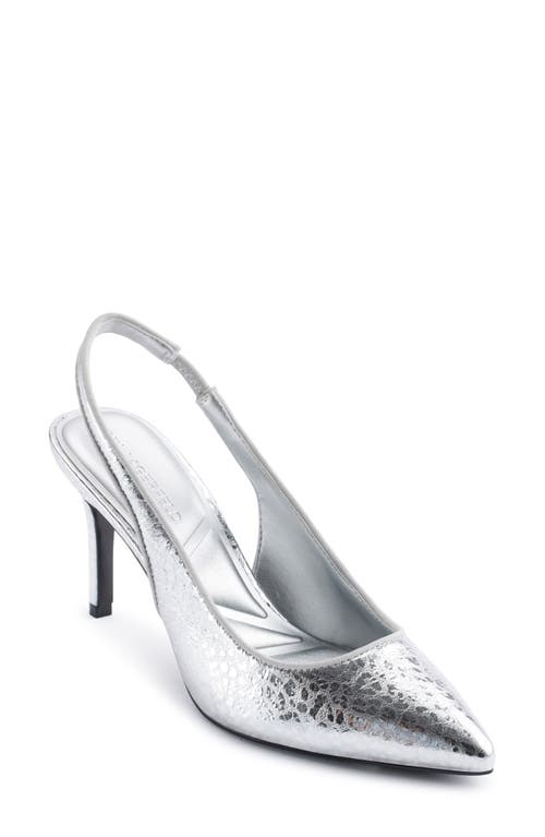 Karl Lagerfeld Rosalyn Pointed Toe Slingback Pump