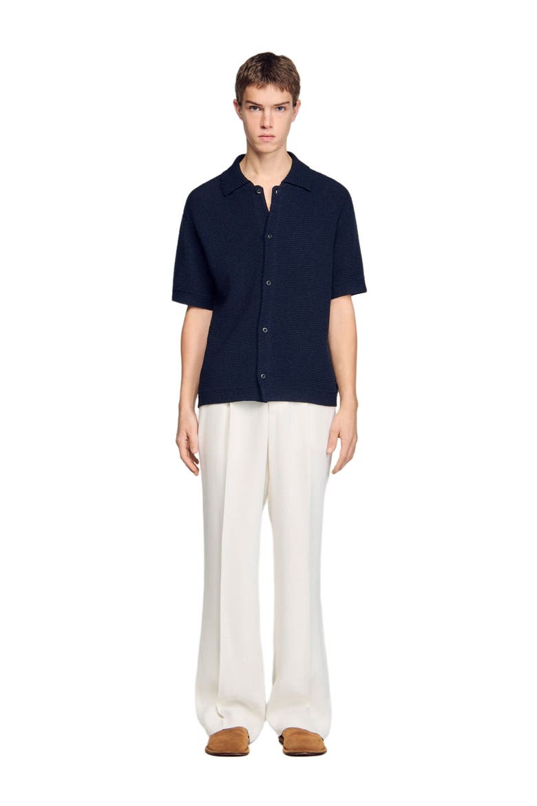 Jute shirt, Alternate, color, Navy blue