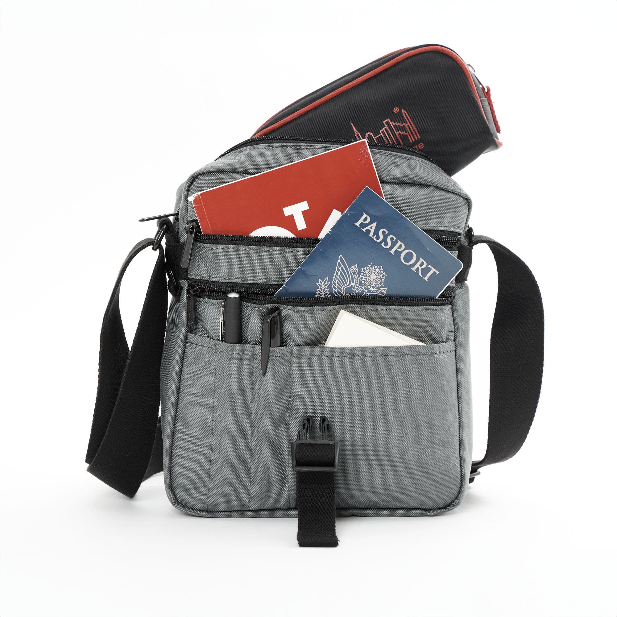 Token Fulton Mini Crossbody Bag, Alternate, color, Grey