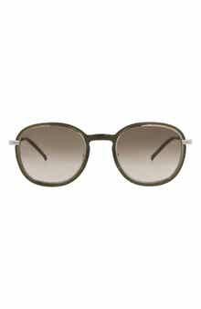 49mm Round Sunglasses