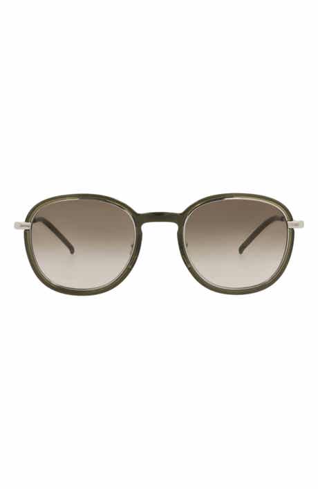 49mm Round Sunglasses