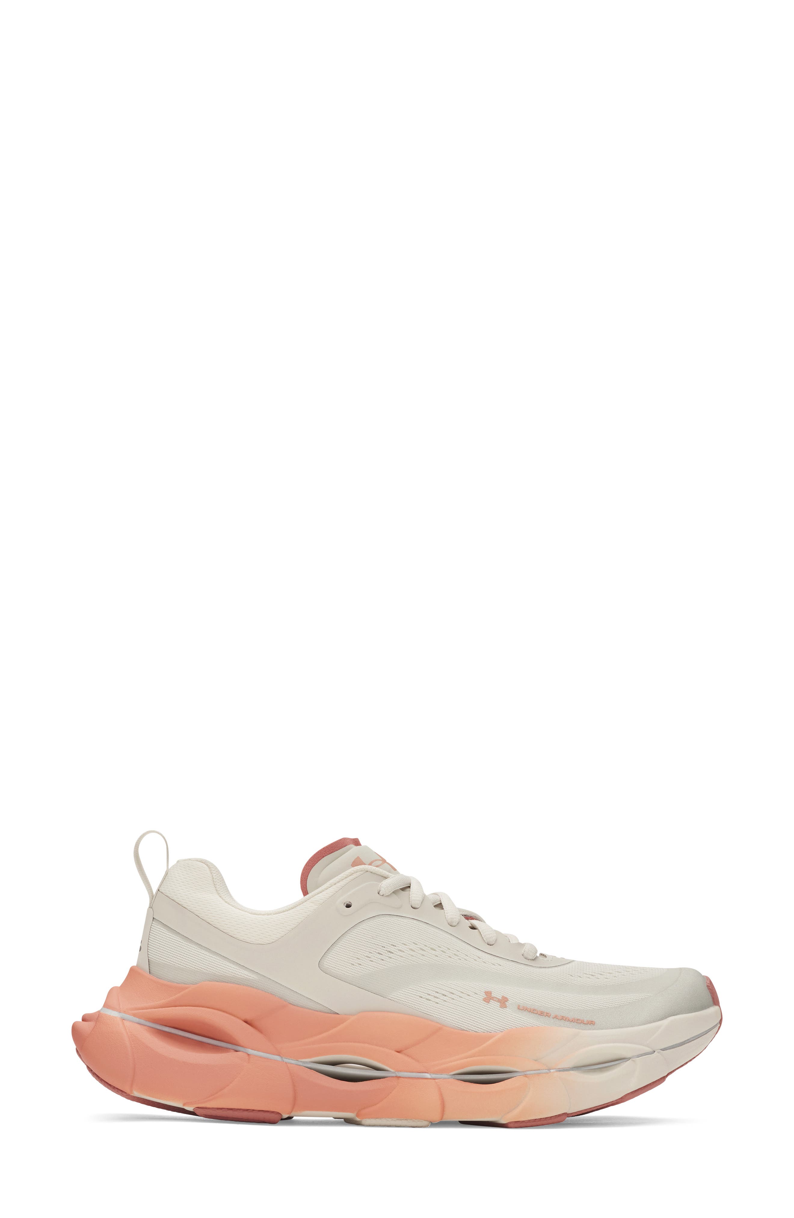 UA Halo Racer Running Shoe, Alternate, color, SUMMIT WHITE/ PINK