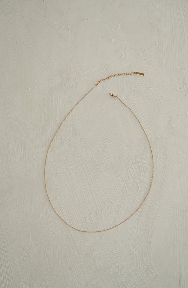 Joiana Jewelry Tailored Chain Necklace, Alternate, color, Gold