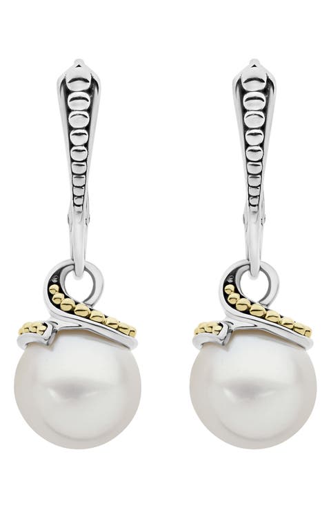 Luna Pearl Drop Earrings