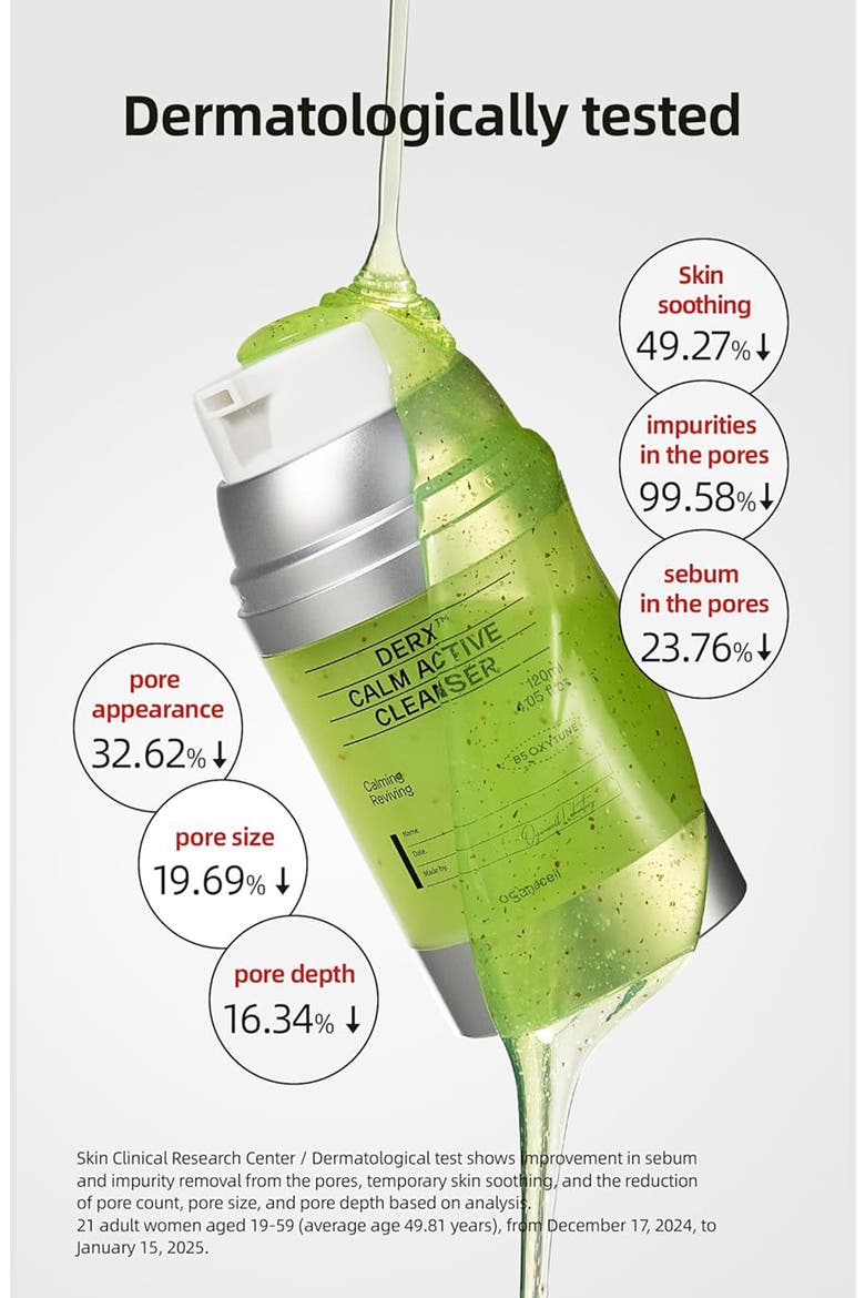 DERX™ Calm Active Cleanser, Alternate, color, NO COLOR